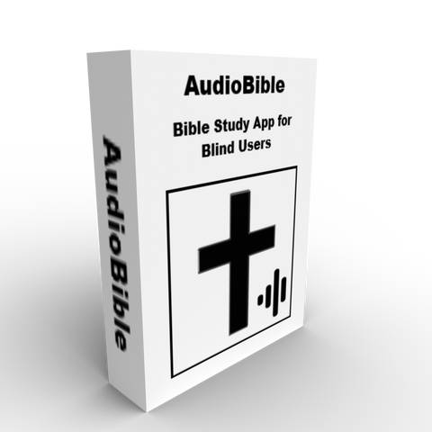 AudioBible - Free PC Bible Study App for Blind Users