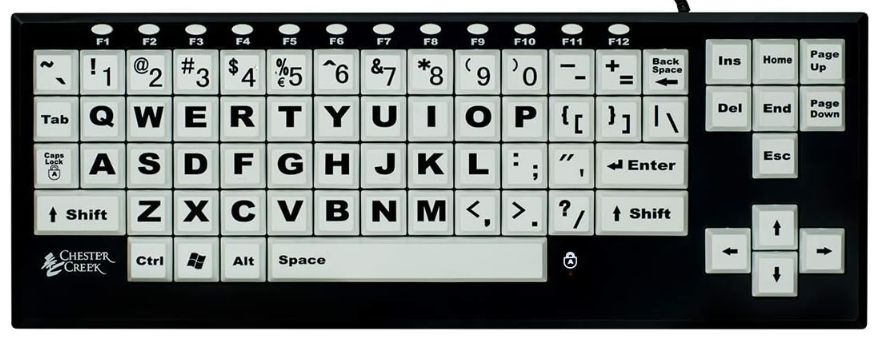 Large Key Keyboard